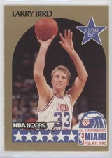 1990-91 NBA Hoops All-Star Game Larry Bird (TM on Top of Back) #2 HOF 0z9r