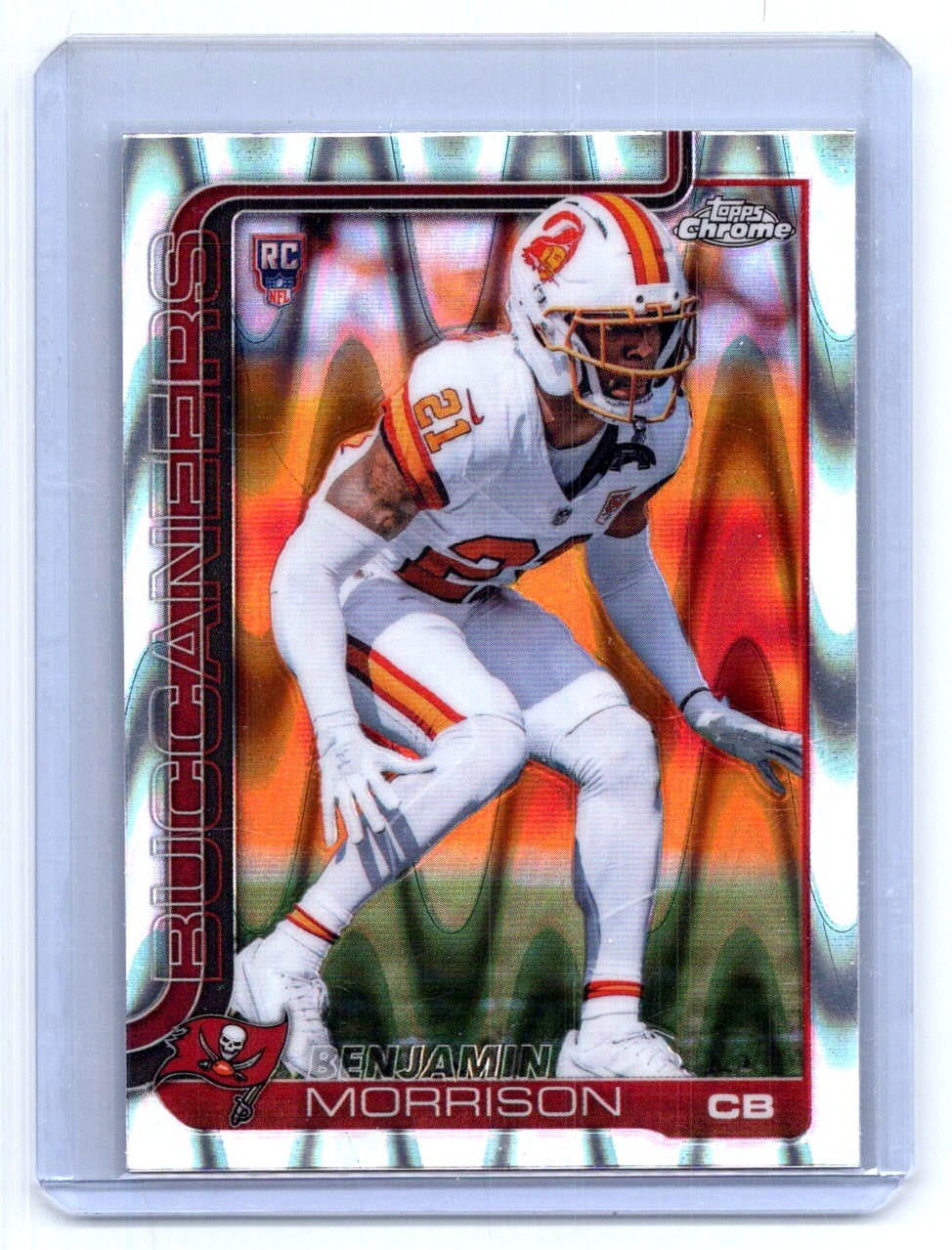 2025 Topps Chrome #355 Benjamin Morrison Ray Wave Refractor