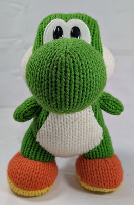 Mega Yarn Yoshi Green - Amiibo - Yoshi's Woolly World