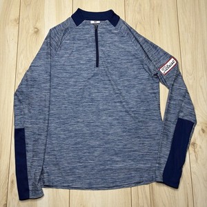 Footjoy FJ TITLEIST 1/4 Zip Performance Sweater Women's Small Heather Blue