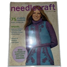 Vintage 1971-72 Fall-Winter, Good Housekeeping Needlecraft Magazine Knit Sewing