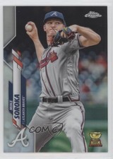 2020 Topps Chrome Refractor Michael Soroka Mike Soroka #96 0p0y