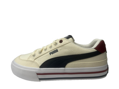 PUMA Court Classic Vulc Junior Sneaker Beige Canvas 38,5 UK 5.5 US 6.5