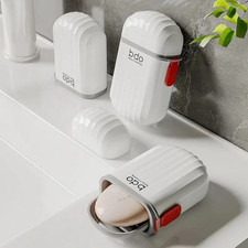 1PC Travel Waterproof Soap Case Soap Box Holder Container with Lid