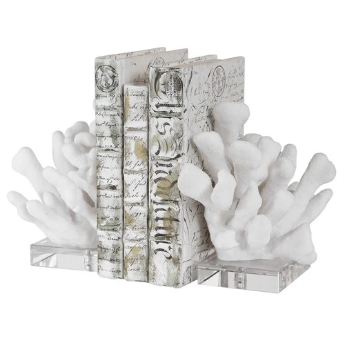 Uttermost - Bookends, Set/2 - Accessories - Charbel  - 9 inch Bookend (Set of 2) - Picture 1 of 4
