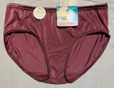 NWT Vanity Fair 1Illumination 18107 Hipster panty panties 6 Medium Sunset Rose