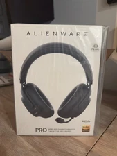 BRAND NEW UNOPENED Alienware PRO-HS Wireless Bluetooth Gaming Headset in Black