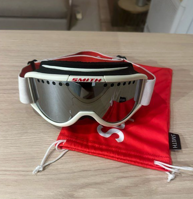 Snowboard Ski Goggles White FW15 Supreme x Smith  Motocross ATV Dirt Bike  New | eBay