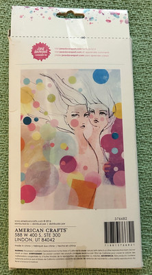 American Crafts Jane Davenport Collage Papers 2016 376682 Paint Art Craft NOS