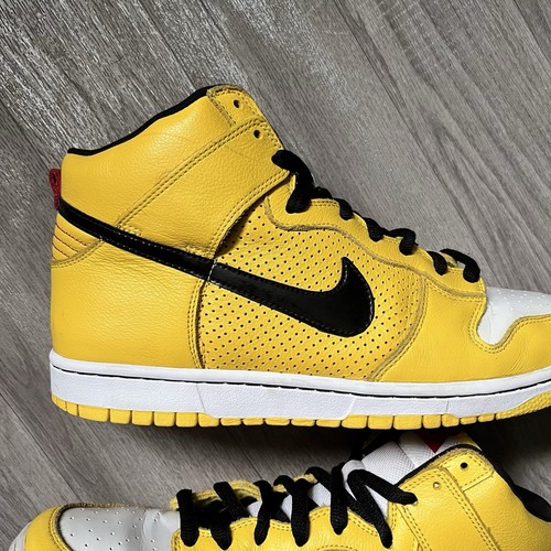 Nike SB Dunk High Premium Wet Floor Sign 2009 Release Size U.K 9.5 - Picture 21 of 24