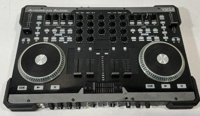American Audio VMS4 4 Channel Virtual DJ USB MIDI Controller VMS-4 DJ Board