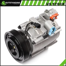 Fits Hyundai Santa Fe 2.7L A/C Compressor with Clutch 2001 - 2006 CO 10957C
