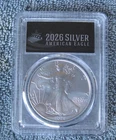 2026 American Silver Eagle 1 oz. Silver Coin PCGS First Strike MS70 Black Label