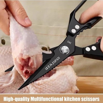 Multifunctional High quality Kitchen Scissors with Bone Cutter & Opener