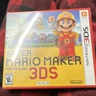 Nintendo Super Mario Maker Nintendo 3DS Platformer Manual Multiplayer E *Sealed*