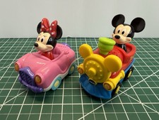 Disney Vtech Go Go Smart Wheels MICKEY  MINNIE TESTED Work Great 