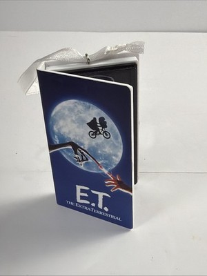 2022 Hallmark E.T. The Extra Terrestrial VHS Tape Christmas Ornament Movie ET