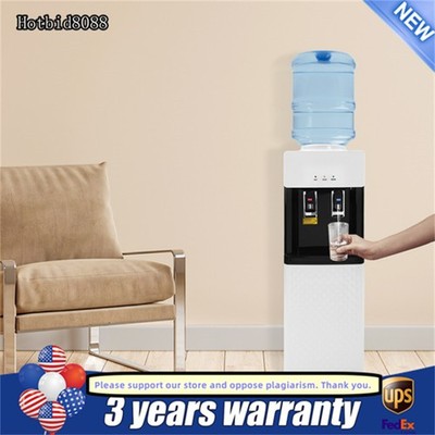 Hot and Cold Water Dispenser Standing 53.6  & 185-203  Top Loading Heater Cooler