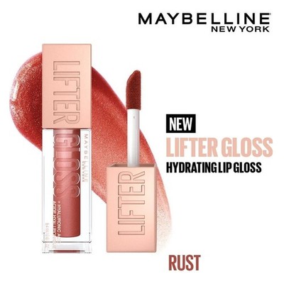 Maybelline New York Lifter Gloss - Rust, Tinted Lipgloss 5,4ml