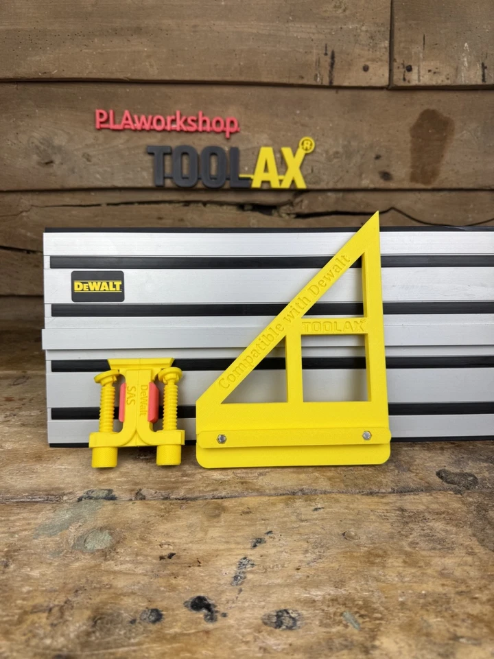 Paquete de sierra de oruga TOOLAX para Dewalt G-Clamp todo en uno + ángulo de 45 y 90 grados Foto 2 de 4