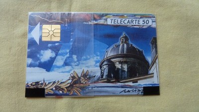 La Télécarte betre à l'Académie Française - Telekarte 50 neu im Blister