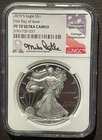 2019-S $1 SILVER AMERICAN EAGLE NGC PF70 First Day of Issue MIKE CASTLE : 07640