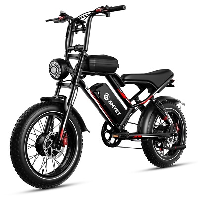 AMYET S8 2000W Electric Bike for Adult Dual Motor AWD 48V/25Ah e bike Bicycle US