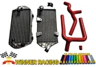 FOR BETA XTRAINER 250/300 2015-2023 Radiators+Silicone Hoses WITHOUT THERMOSTAT