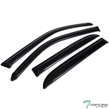 Topline For 2004-2006 Toyota Tundra Double Cab Sun Rain Guard Vent Window Visors