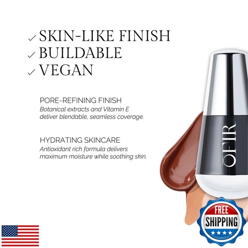 OFIR Skin Satin Medium Coverage Foundation | Lightweight Foundation Makeup wi - Bild 4 von 5
