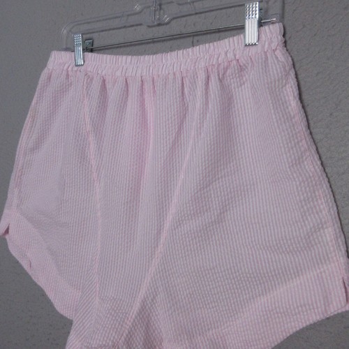 Set boxer pigiama persone intimamente libere rosa seersucker righe oversize leggi - Foto 20 di 21