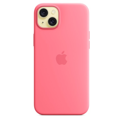Custodia ufficiale Apple iPhone 15 Plus Magsafe silicone tessuto fine trasparente - Foto 41 di 108