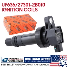 1Pcs Ignition Coil Compatible For UF636 27301-2B010 For 2010-2017 Kia 1.6L L4