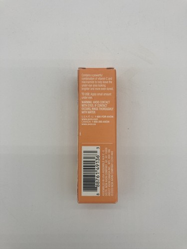Avon Anew Brightening Eye Cream Vitamin C - 0.10 Fl. Oz. - New Travel Size - Picture 2 of 4