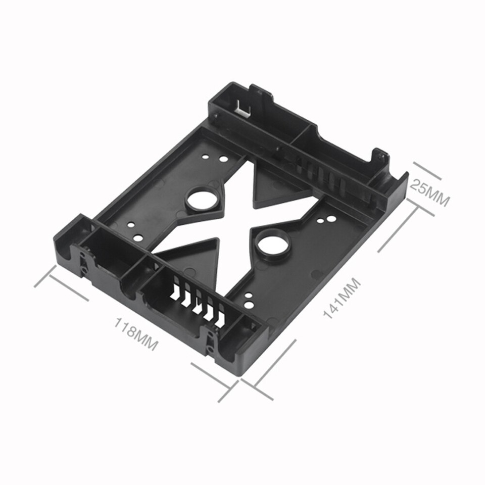 ♥ 2.5 inch SSD to 3.5 inch Fan Adapter Bracket Dock Hard Drive Holder