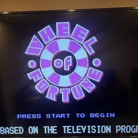 Wheel of Fortune, NES/ Nintendo, Complete in Box w/ Game/Manual -Tested/Working