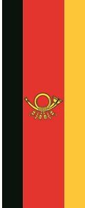 Fahne Flagge Deutschland im Hochformat verschiedene Größen