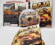 Baja: Edge of Control (Sony PlayStation 3, 2008) Complete PS3 Game w/ Manual