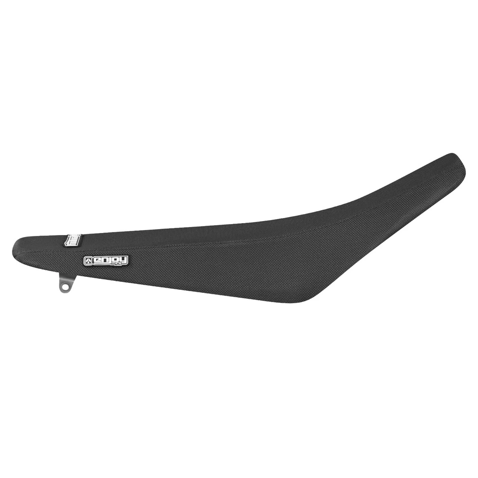 Honda CR 125 250 2002-2008 cubierta de asiento de Enjoy MFG agarre completo todo negro #55 Foto 2 de 4