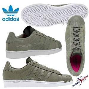 adidas verdi camoscio