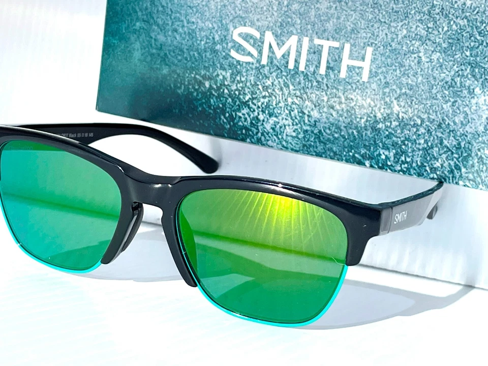Gafas de sol Smith Optics Haywire negras brillantes con lentes ChromaPop verdes Foto 4 de 4