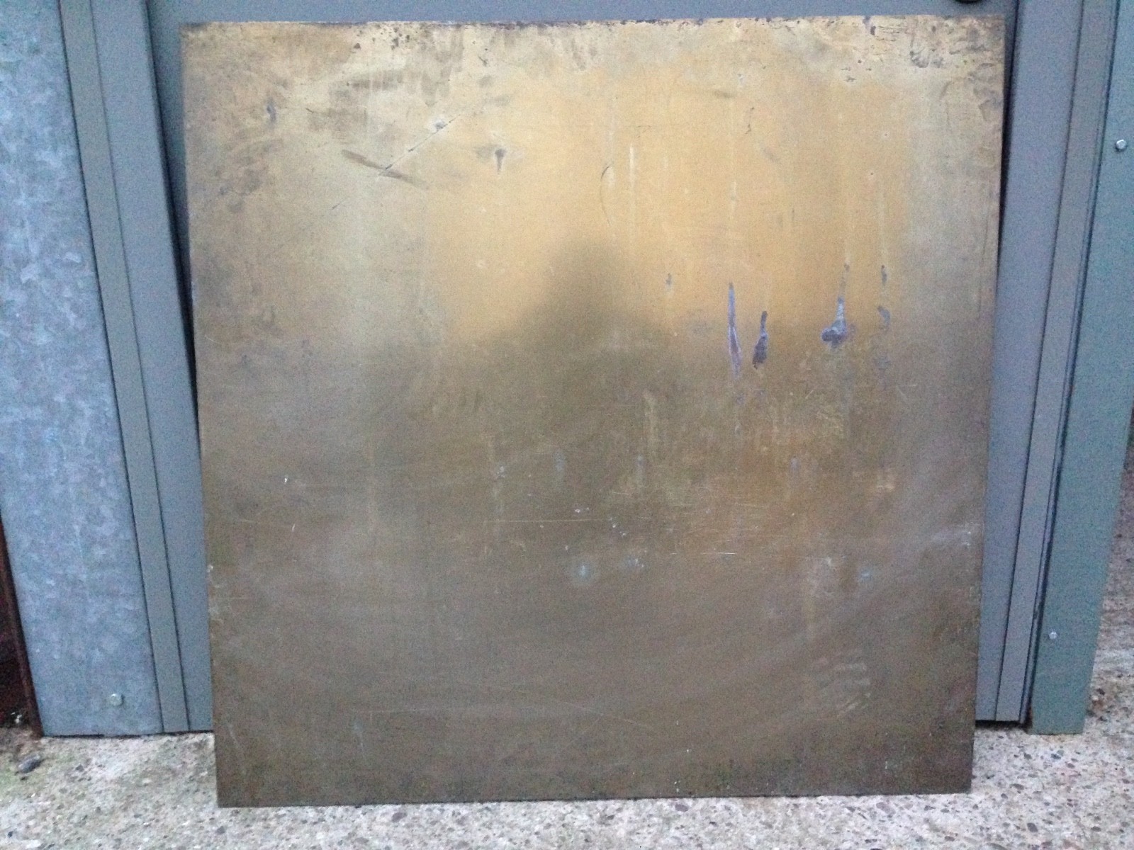 1/4" (6mm) x 3' x 3' CZ108 Brass Sheet flat plate stock metal large for