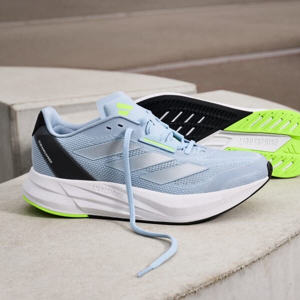 Женские кроссовки Adidas Duramo Speed, размер 9,5, синие спортивные кроссовки #686