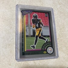 2022 Classics Football - Silver - George Pickens - Steelers -RC