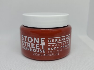 Stone Street Soaphouse Geranimo Wholesome Body Cream   8.46 