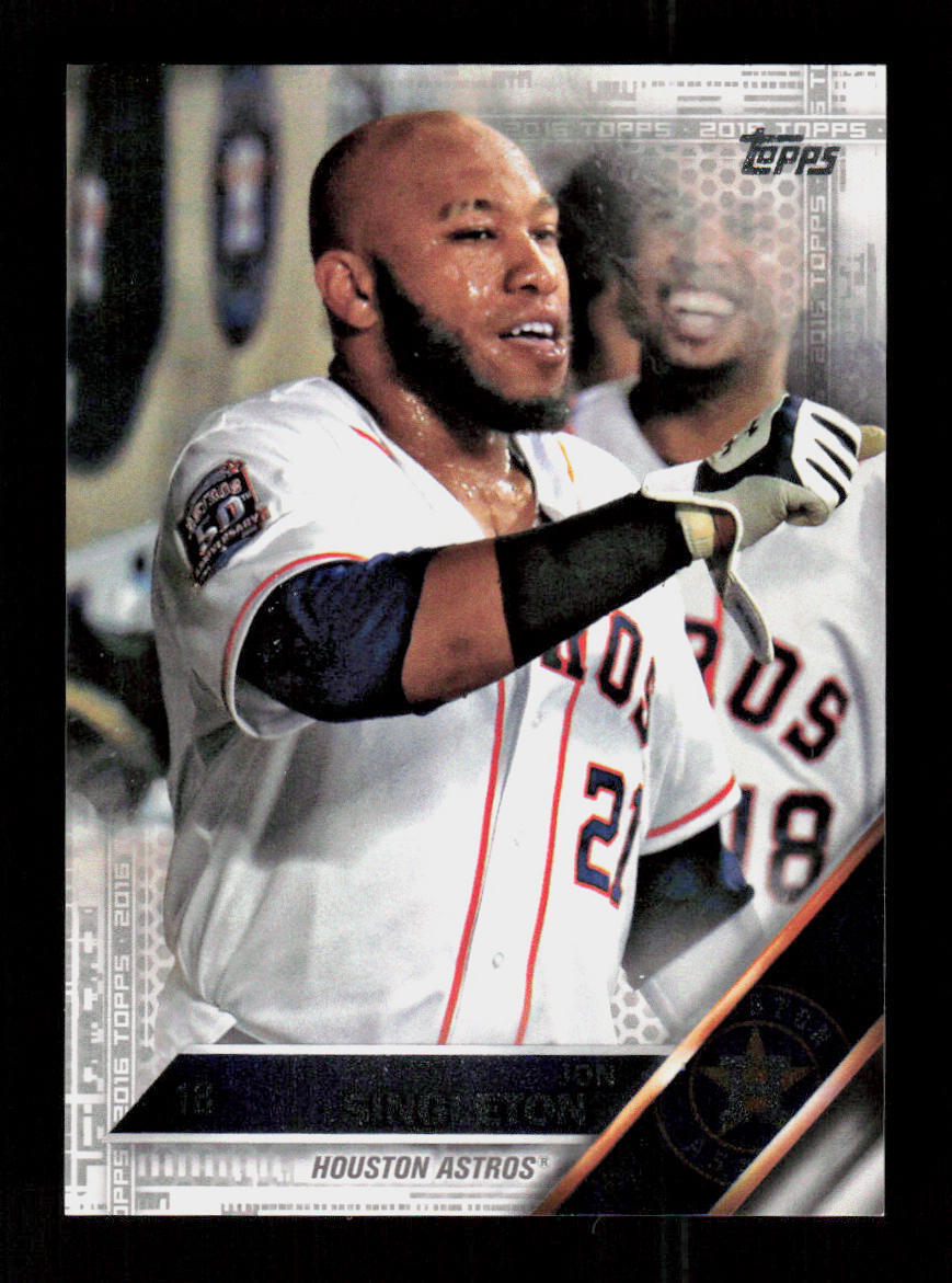 2016 Topps #392 Jon Singleton Platinum 1/1