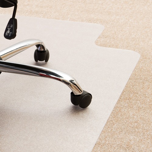 Floortex Enhanced Polymer RctglrLippedChairMat Carpets36X48 FCECO113648LP - Picture 2 of 9