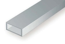 Evergreen Scale Models 257 Rectangle Styrene Tubing .125 x .250 (3 Pack)