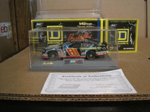 1998 REVELL SQUARE D LIGHTNING FORD TAURUS KENNY WALLACE #81 1:43 SCALE DIE CAST - Picture 1 of 19