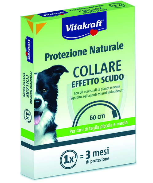 Vitakraft Collare Antiparassitario per Cani Taglia Piccola e media meno di 25Kg